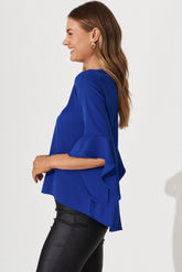 Blue Beauty Blouse
